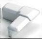 [[30801BL]       ] ESQUINA PERFIL ADHESIVO CRIST.AL. BLANC