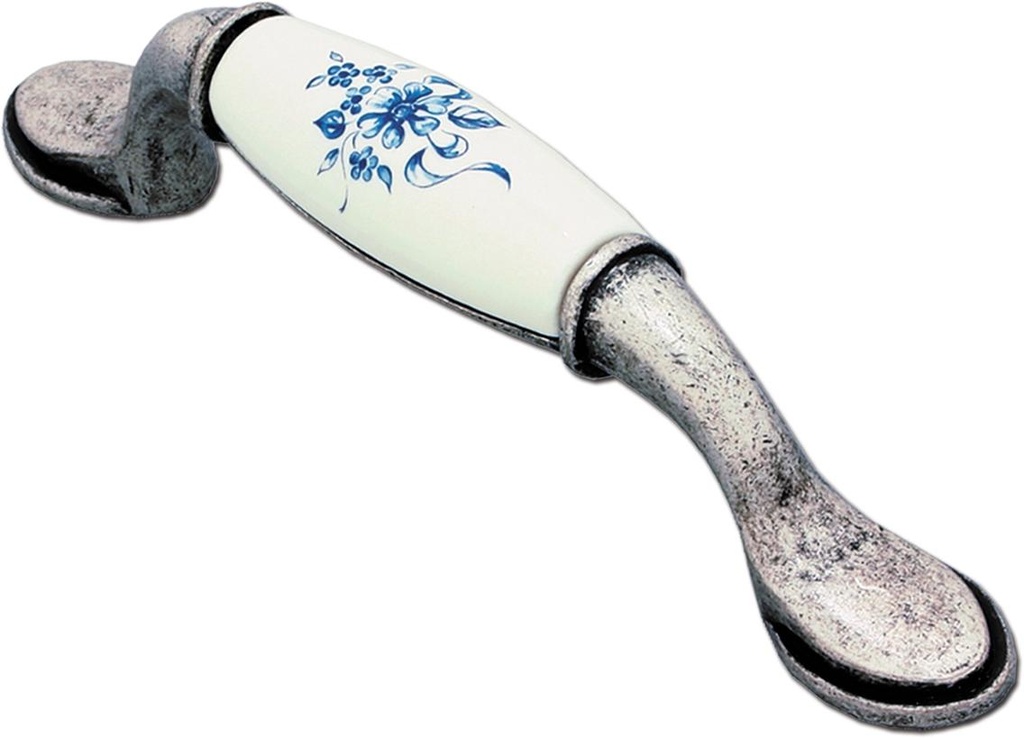 [[4205PVAZ]      ] ASA 4205/96 PLATA VIEJA FLOR AZUL