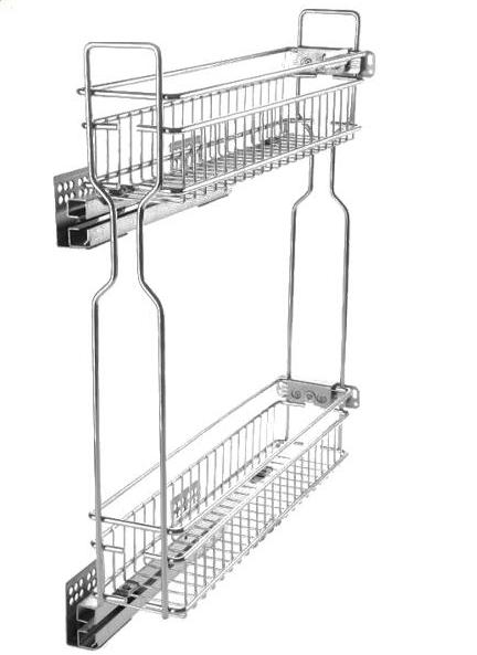 [[70713CR15F]] BOTELLERO DE 15 H-70 CROMO CON FRENO PARA HETTICH